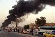 انفجار تانکر سوخت + عکس 