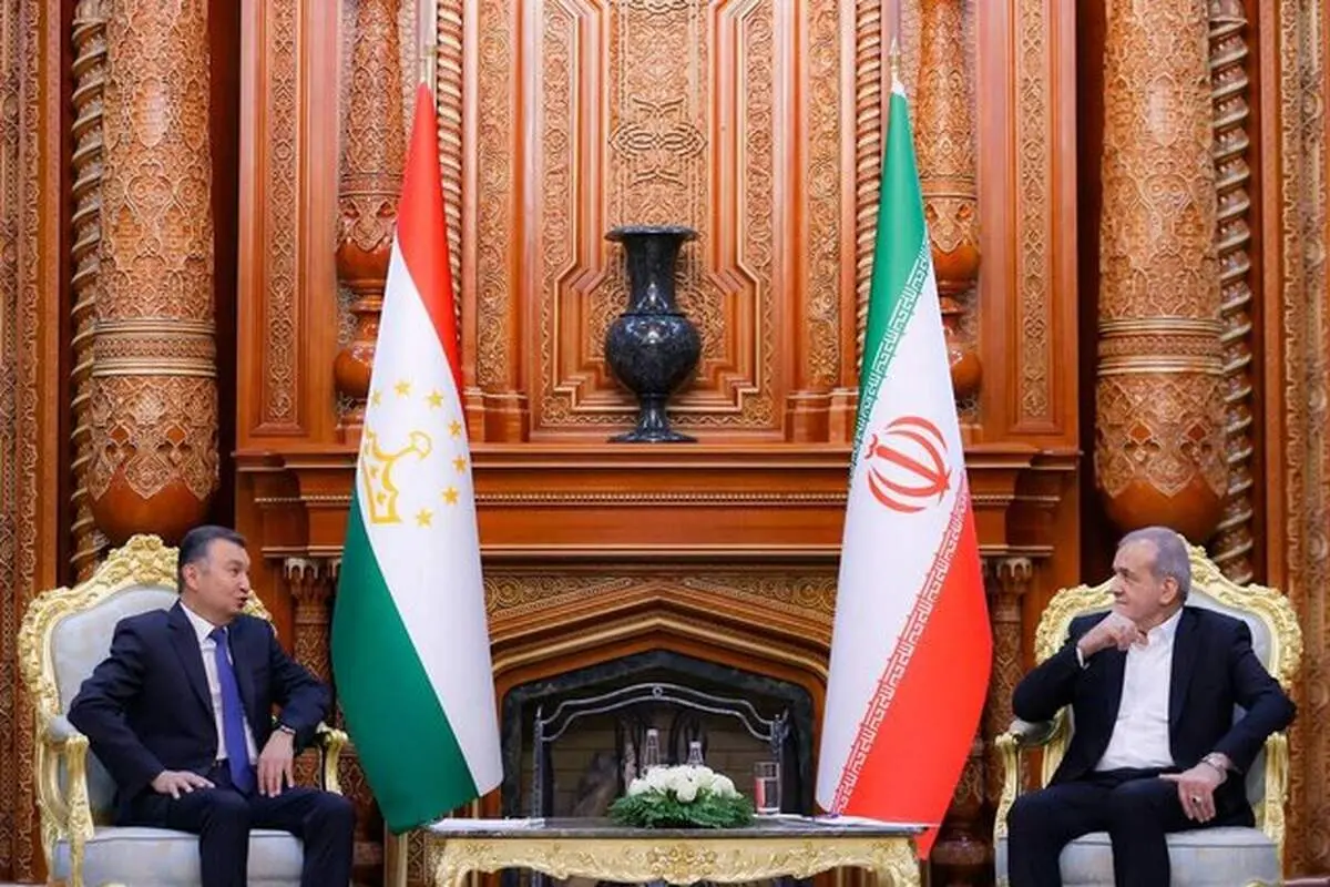 پزشکیان: ما در تاجیکستان ابدا احساس غربت نمی‌کنیم