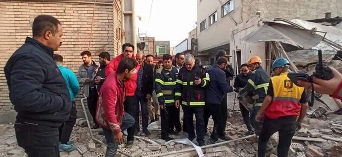 ۱۲ کشته و زخمی در پی انفجار در تبریز +عکس