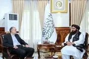 سفیر ایران و وزیر امورخارجه طالبان دیدار کردند