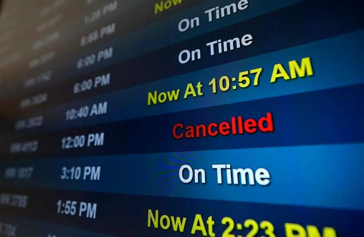 اختلال گسترده در پروازهای آمریکا پس از تعطیلی دولت