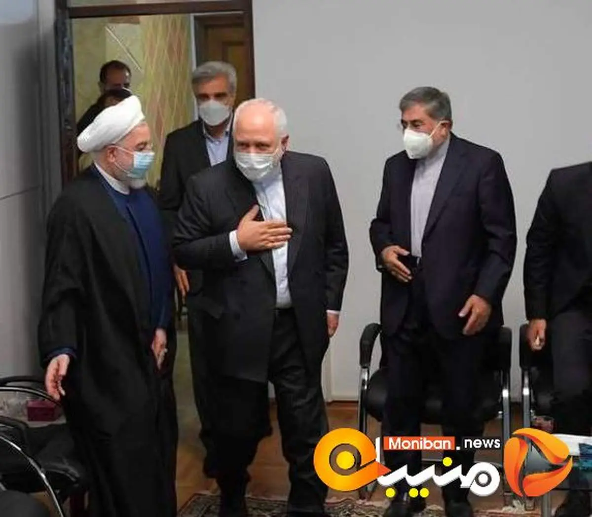 گاف مضحک ایران اینترنشنال درباره ظریف و حسن روحانی + عکس