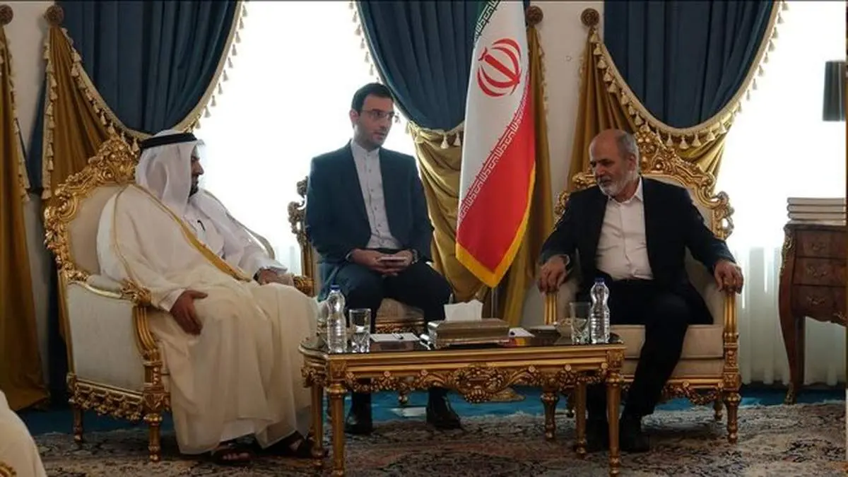 پیام نخست وزیر قطر به دبیر شورای عالی امنیت ملی