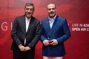قائم پناه به دیدن کنسرت علیرضا قربانی رفت 