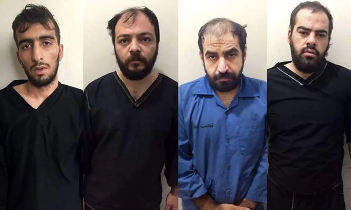 این 4 مرد پلید کرج را به آشوب کشیدند+ عکس