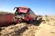 مرگ وحشتناک 7 نفر بر اثر آتش سوزی اتوبوس مسافربری