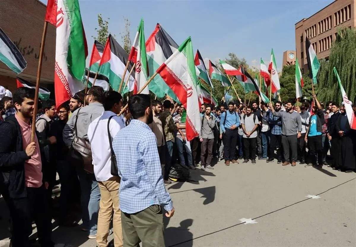 دانشجویان دانشگاه شریف تجمع کردند‌ + ببینید 