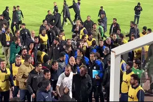 ساپینتو در خرم‌آباد کتک کاری راه انداخت!/ ببینید