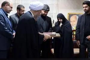 پیام نماینده رهبر انقلاب به خانواده سردار غیب پرور 
