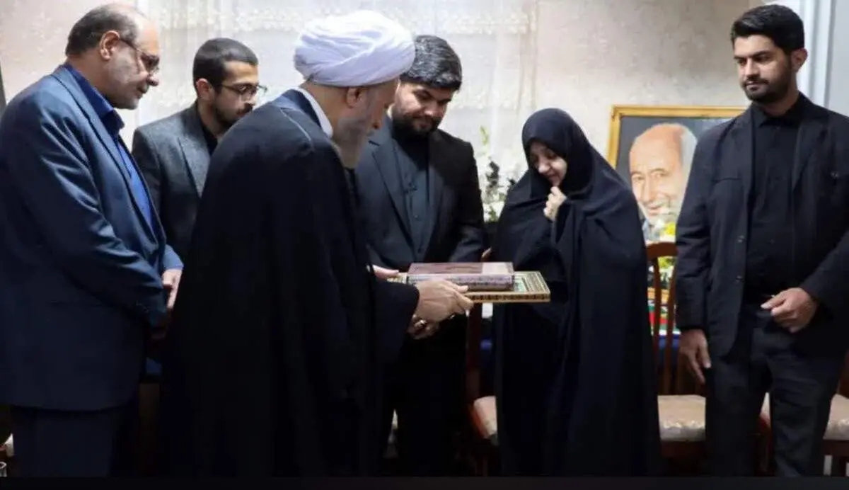 پیام نماینده رهبر انقلاب به خانواده سردار غیب پرور 