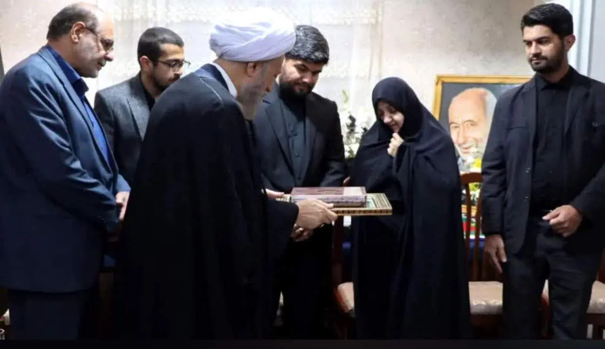 پیام نماینده رهبر انقلاب به خانواده سردار غیب پرور 