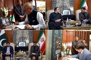 حضور مقامات بلند پایه پاکستان در سرکنسولگری ایران در کراچی