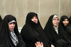 عکس از همسر مهدی باکری در دیدار با رهبری + ببینید  