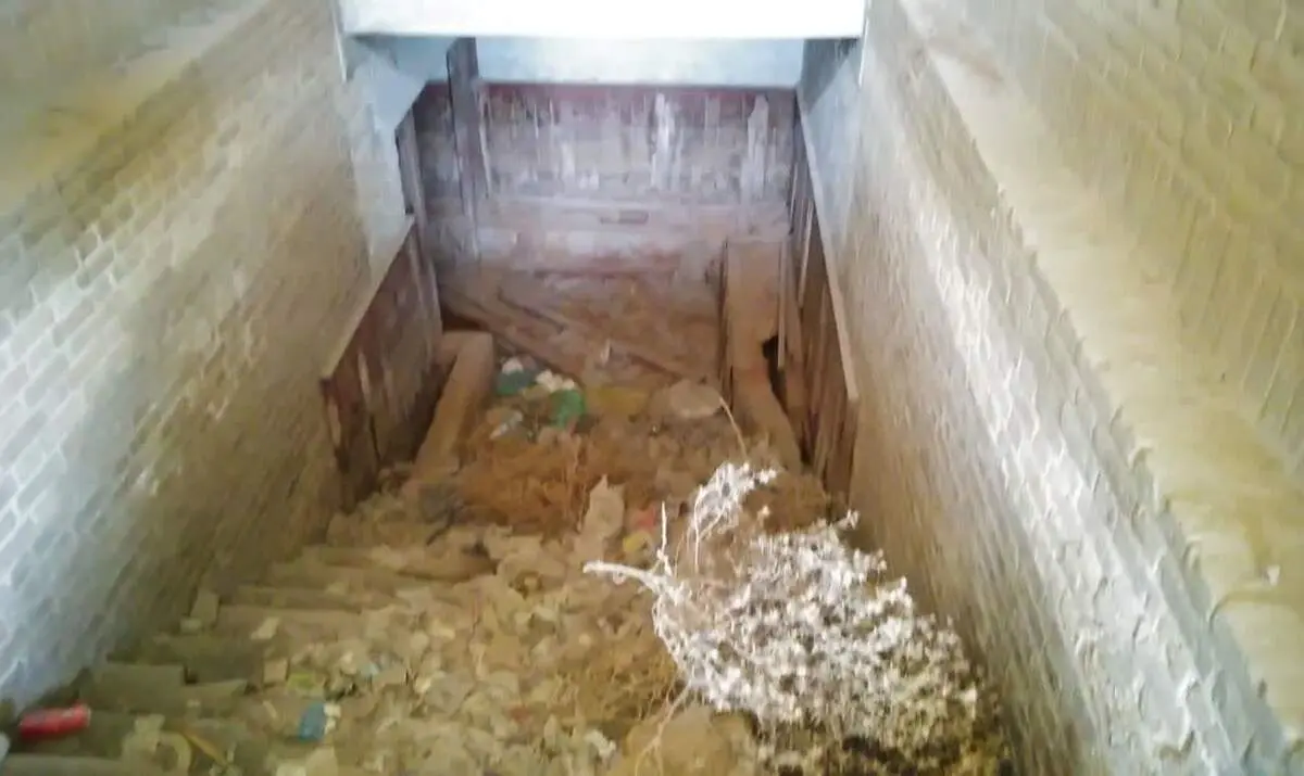 کشف یک تونل مربوط به جنگ جهانی دوم در زیر محوطه راه آهن  اهواز+ عکس