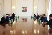 قالیباف با الهام علی اف دیدار کرد 