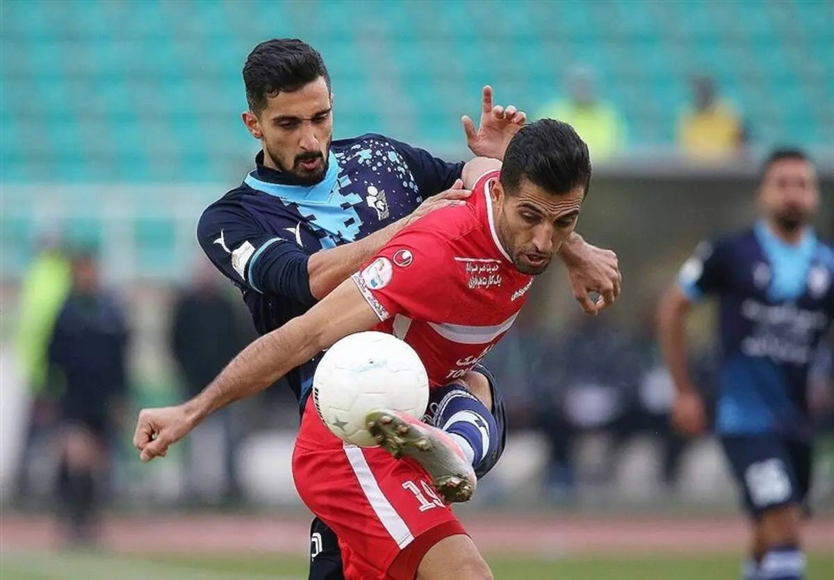جنجالی‌ترین صحنه بازی پرسپولیس و پیکان+عکس