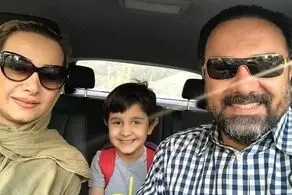 عکس جنجالی جدید از بروز ارجمند و همسرش در خارج/ تصویر