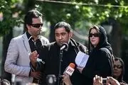 2 قالب غم انگیز از غزل بدیعی در بهشت زهرا با رضا و برای رضا داودنژاد/ تصاویر