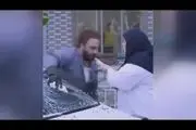 ویدیو| صحنه منشوری و سانسور شده «رضا عطاران» در کنار خانم بازیگر!/ هنرمند معروف چرا این کار را کرد؟