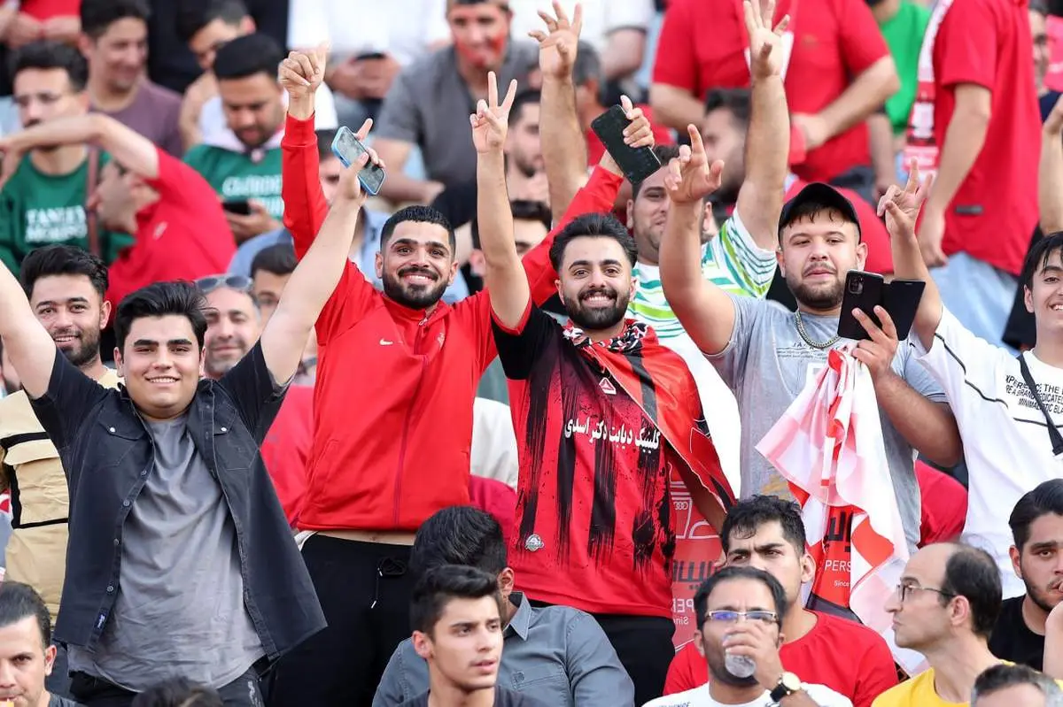 صحنهای ترسناک از شب قهرمانی پرسپولیس +عکس