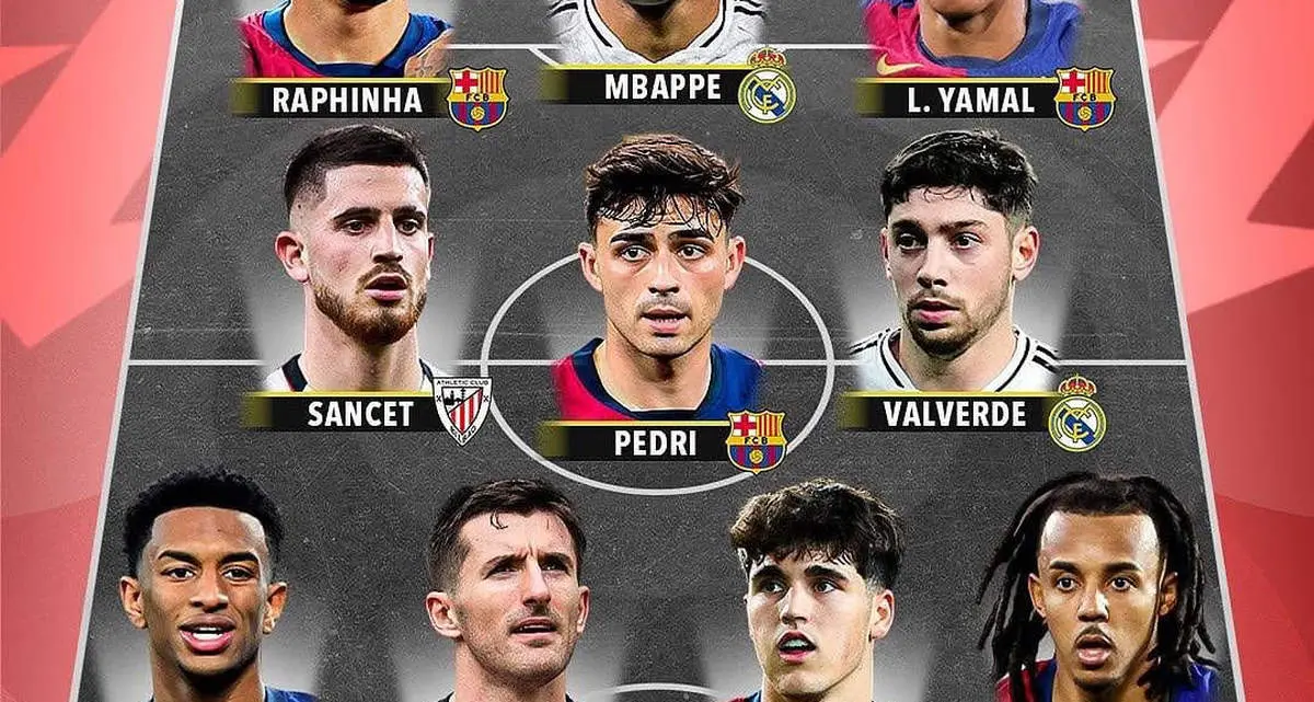 10 هافبک برتر فصل 25-2024 لالیگا از نگاه فوت موب؛ او بارسلونا را می‌چرخاند