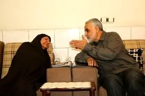 عکس دیده نشده از مادر اسحاق جهانگیری و سردار سلیمانی+عکس 