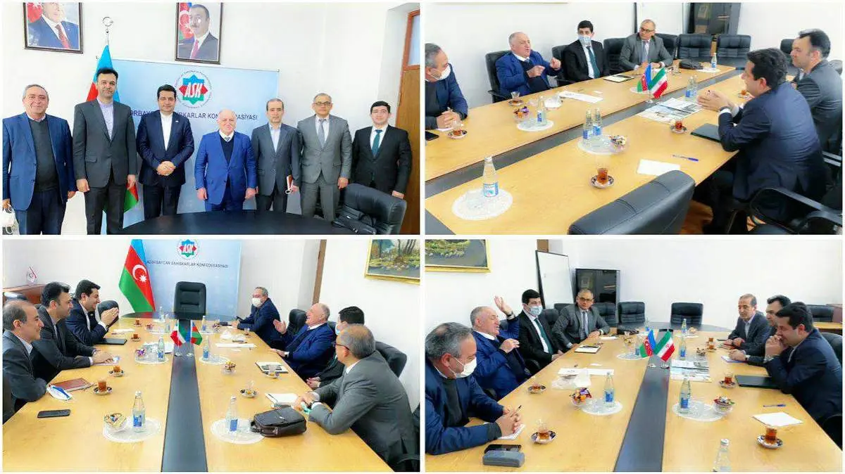 سفیر ایران با رئیس کنفدراسیون کارفرمایان جمهوری آذربایجان دیدار کرد