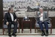 پیام رئیس شورای رهبری جنبش مقاومت اسلامی فلسطین- حماس به وزیر امور خارجه