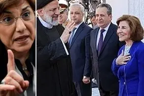 زنی که تصویر او در سفر رئیسی به سوریه خبرساز شد کیست؟+عکس