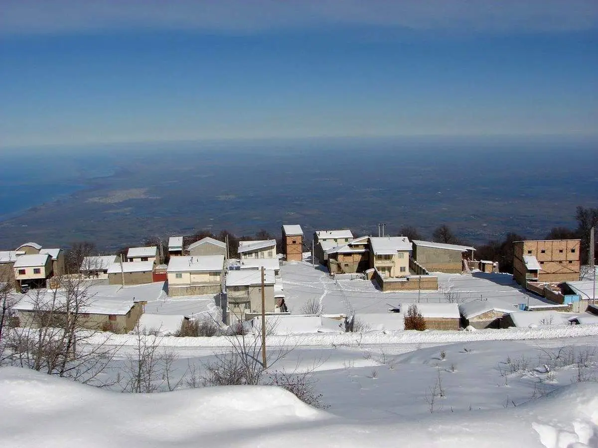 اَبرگردی در این روستای بی نظیر ایرانی