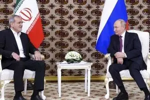 تشکر پزشکیان از پوتین 