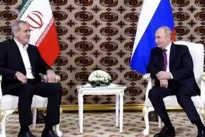 تشکر پزشکیان از پوتین 