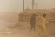 طوفان گرد و خاک در سیستان و بلوچستان/ ۳۲۴ نفر راهی بیمارستان شدند 