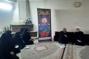 حضور رئیس قوه قضائیه در منزل رئیس تیم حفاظت رئیس‌ جمهور فقید 