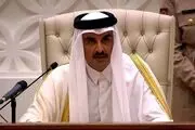 گفت‌وگوی امیر قطر و هیات حماس در مورد مذکرات آتش‌بس در غزه
