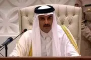 گفت‌وگوی امیر قطر و هیات حماس در مورد مذکرات آتش‌بس در غزه