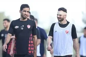 ببینید وضعیت عجیب سروش رفیعی در تمرین پرسپولیس!