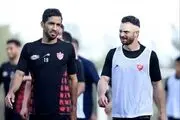 ببینید وضعیت عجیب سروش رفیعی در تمرین پرسپولیس!