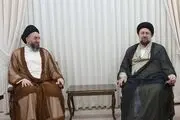 عمار حکیم با سیدحسن خمینی دیدار کرد 