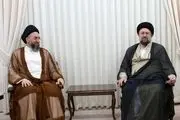 عمار حکیم با سیدحسن خمینی دیدار کرد 
