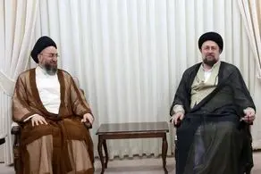عمار حکیم با سیدحسن خمینی دیدار کرد 