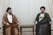 عمار حکیم با سیدحسن خمینی دیدار کرد 