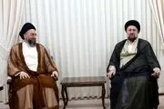 عمار حکیم با سیدحسن خمینی دیدار کرد 