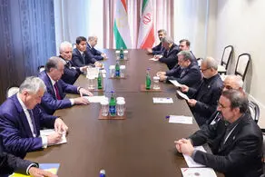 دیدار روسای جمهور ایران و تاجیکستان