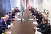 دیدار روسای جمهور ایران و تاجیکستان