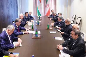 دیدار روسای جمهور ایران و تاجیکستان