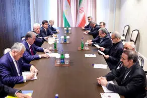 دیدار روسای جمهور ایران و تاجیکستان