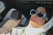 چهره واقعی الهه حصاری زن دوم مالک سریال زخم کاری را ببینید/ عکس