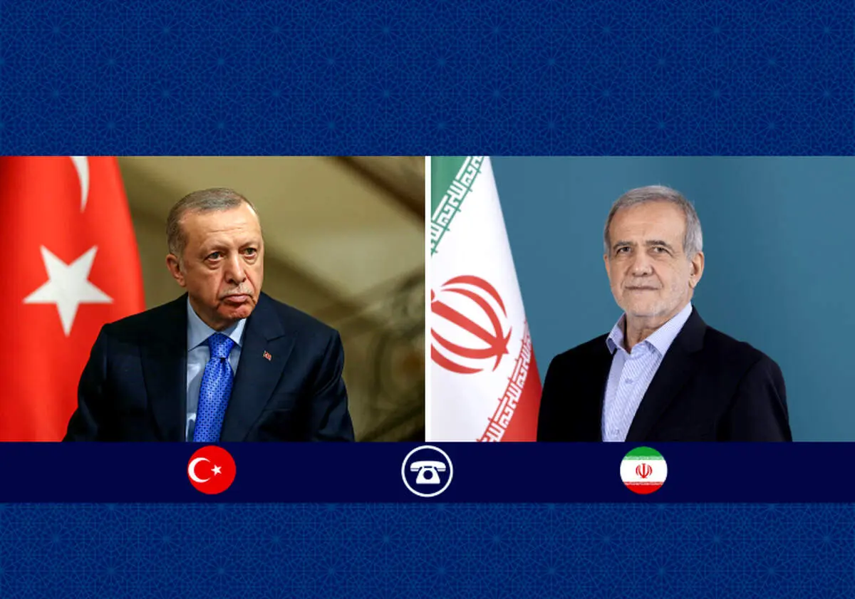 تماس تلفنی مسعود پزشکیان با رجب طیب اردوغان 