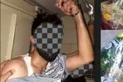 عکس لو رفته از یک مرد با پوشش زنانه+ببینید 